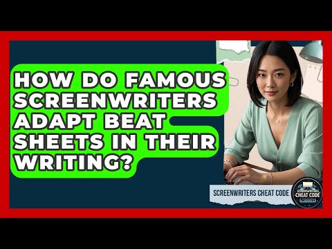 How Do Famous Screenwriters Adapt Beat Sheets In Their Writing? - Screenwriter's Cheat Code