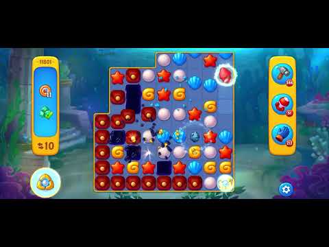 Fishdom level 11801 no boosters フィッシュダム ノーマル