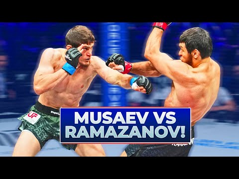 BRUTAL No Comms Clash!! | Shamil Musaev v Murad Ramazanov | Full Fight | PFL 6 2024
