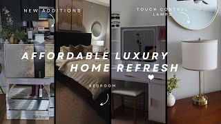 Affordable Luxury Home Refresh | Chic + Modern Space Update 2025 + The best TEMU finds