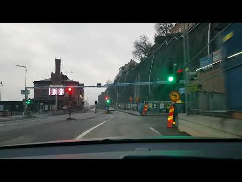 Dashcam Stockholm Drive out to the Suburban /Relaxing Drive Videos