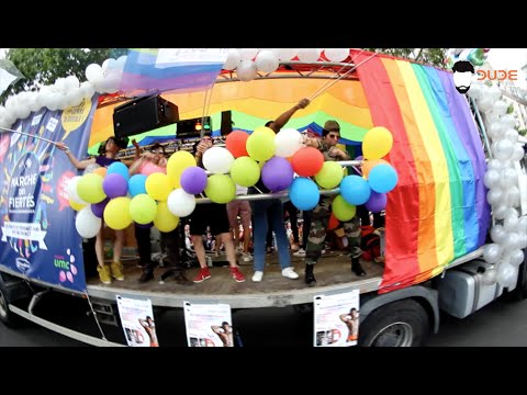 Le 2 juillet 2016 à Paris  - Marche des Fièrtés avec Inter LGBT