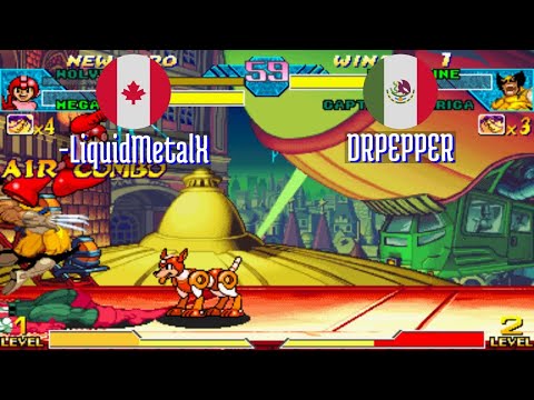 FT5 @mvsc: -LiquidMetalX (CA) vs DRPEPPER (MX) [Marvel vs Capcom Fightcade] Oct 24