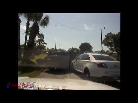 Wild High Speed Police Pursuit -  Carjacking Suspect - 4/28/18 - Pit Manuever - Raw Dashcam Footage