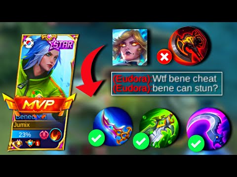 BENEDETTA USERS! THIS IS HOW TO STUN AN ENEMY FOR 10 YEARS! STUN LIKE EUDORA | MLBB