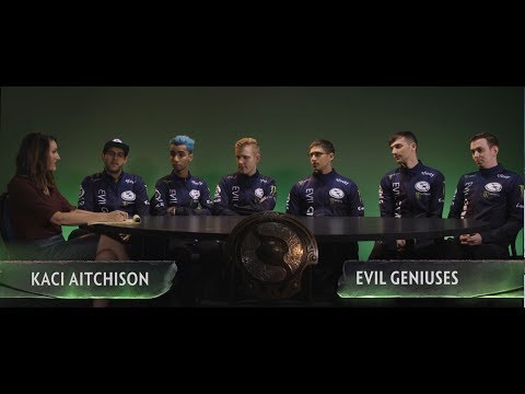 TI8 Evil Geniuses Interview with Kaci
