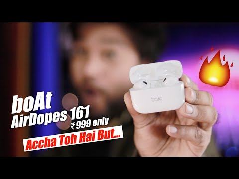Boat AirDopes 161 Unboxing & Review in Hindi | Best TWS Earphones Under 1000 ??