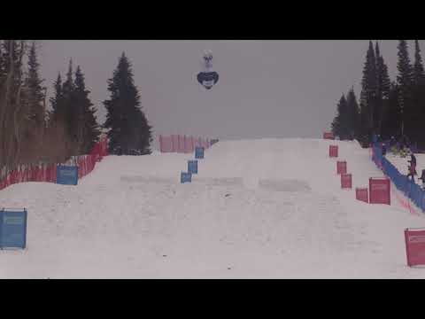 8465 L02 S002 Maia Schwinghammer, 2018 FIS NorAm, Park City , Day 1, DNF Ladies Final 1