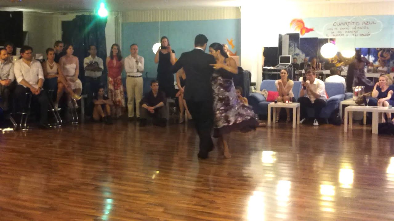 Maria Ines Bogado y Sebastian Jimenez at Cuartito Azul (3) 22.06.2013