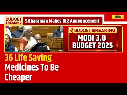 Budget 2025: Life Saving Medicines For Cancer To Be Cheaper Under Union Budget 2025-26 | PM Modi