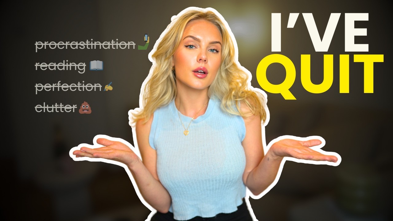 7 Things I QUIT To Simplify My Life [And The Systems I Use Instead]