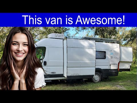 Project Omnia - Custom Conversion Van with 2 Slide Outs, Full Bath, Innovation for a van life dream