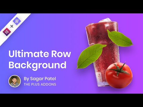 3rd YouTube video about how to use row background theplus