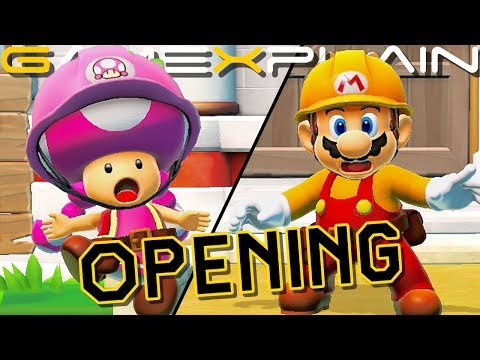 Super Mario Maker 2 - Story Mode Opening Cutscene