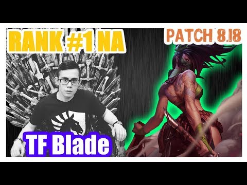 TFBlade | Best AKALI vs KLED | AKALI Top | AKALI Challenger Gameplay | Patch 8.18