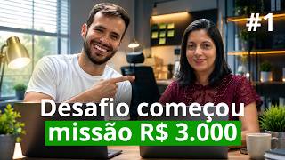 O Primeiro Dia de Uma Mãe Rumo aos R$3.000 trabalhando de casa