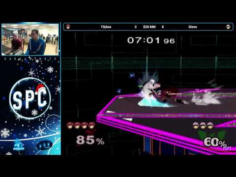 SPC33 $20 MM - TS|Axe (Pikachu/Falco/Marth) vs Steve (Sheik/Captain Falcon)