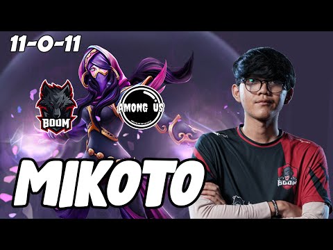 Mikoto Templar Assassin Perspective - BOOM vs Among Us Game 2