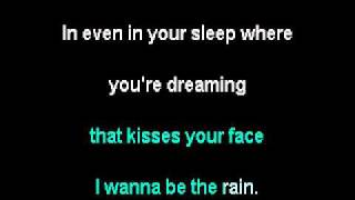 RBD - I wanna be the rain (Quisiera ser) [Karaoke]