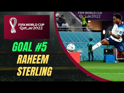 WORLD CUP - QATAR 2022 - GOAL #5 - Raheem Sterling