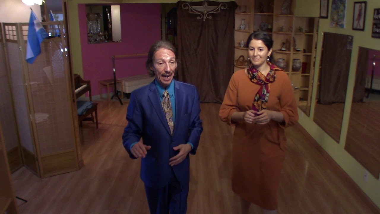 Argentine Tango class for beginners: forward backward move in the box