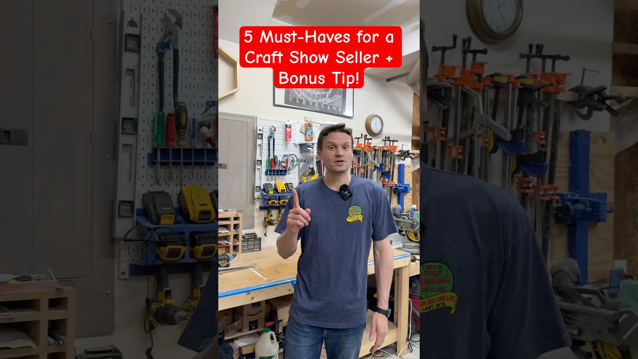 Craft Show Setup Checklist: 5 Things You NEED + Bonus Vendor Tip!
