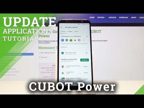 How to Update Apps in CUBOT Power - Download New App Version