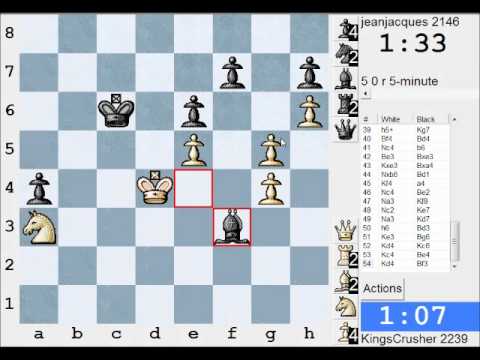 Chess World.net: LIVE Blitz #1120 vs jeanjacques (2148) - Sicilian Defense: Grand Prix attack (B23)