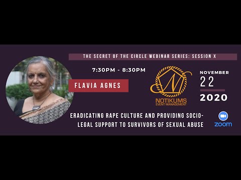 The Secret of the Circle Webinar Series | Session IX | Adv. Flavia Agnes