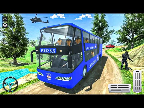 Prisoner Transport Bus Simulator 3D - Police Bus Service Duty - Android Gameplay