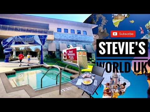 BEST WESTERN PLUS - ANAHEIM INN HOTEL & ROOM TOUR CALIFORNIA