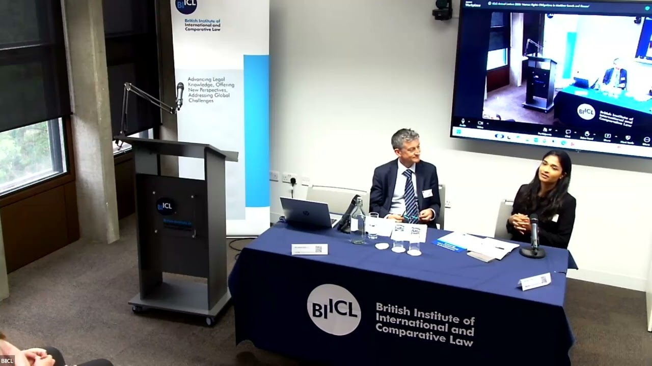 ICLQ Annual Lecture: 'Human Rights Obligations in Maritime Search and Rescue'