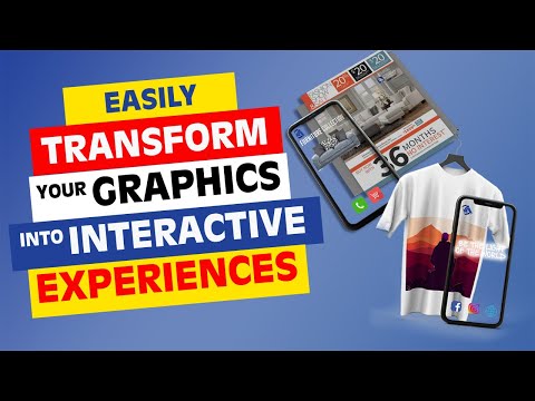 Easily transform your print, packaging & apparel graphics into interactive experiences with InterApp