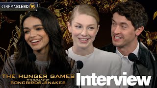 'The Hunger Games: The Ballad of Songbirds & Snakes' Interviews | Rachel Zegler, Tom Blyth & More