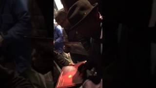 Lenny White RETURN TO FOREVER Signing Autographs Team Derek 2017