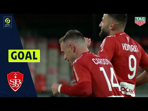 Goal Irvin CARDONA (33' - STADE BRESTOIS 29) STADE BRESTOIS 29 - AS SAINT-ÉTIENNE (4-1) 20/21