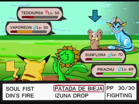 Tony's Animated Pokemon Battle