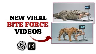 How to Create Animal Bite Force Videos Using AI (Step-by-Step Tutorial
