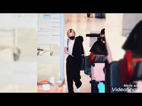 #blackpink #rosé 210718 Our baby arrived safety in SK - pics & video from many masternim