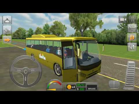 School Bus Driver 3D Simulator 2017 - Android Gameplay