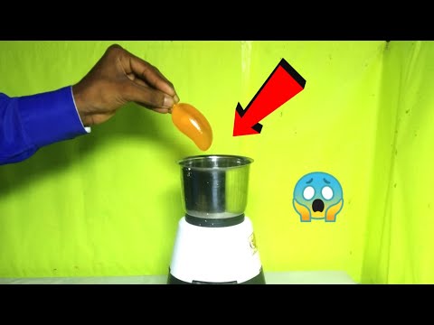 Mixer Grinder Experiment - Cool Experiments with Mango Frooti