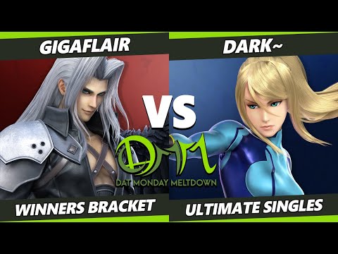 DAT Monday Meltdown 227 - Gigaflair (Sephiroth) Vs. Dark~ (ZSS) SSBU Ultimate Tournament