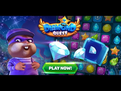 Diamond Quest - Match 3 puzzle Video