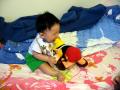 Baby Micah And Little Pinocchio