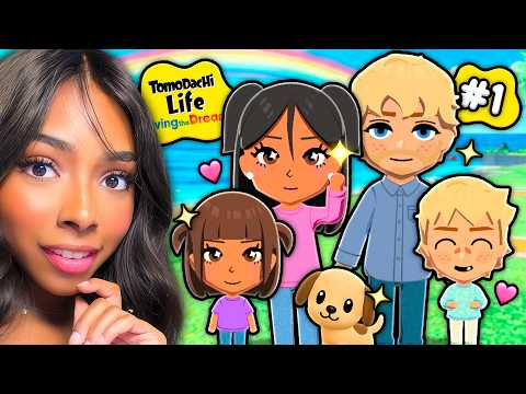 I MADE MY FAMILY IN TOMODACHI LIFE ⭐ #1 | Tomodachi Life Living The Dream
