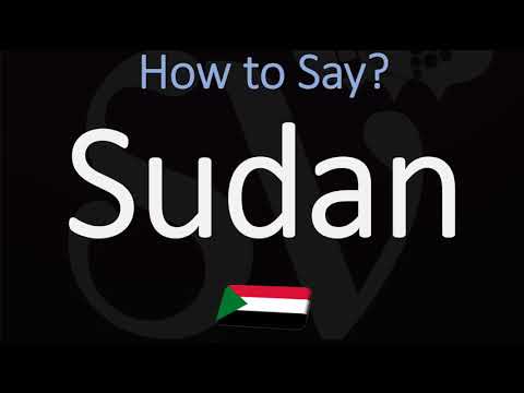 How to Pronounce Sudan? (CORRECTLY)