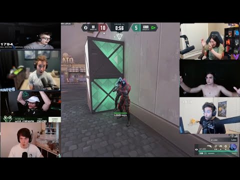 STREAMERS React to loud tuyz Whiff #vct #loud #vctmasterstokyo