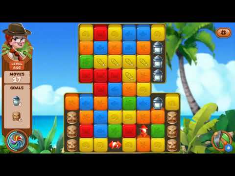 Lost Island Blast Adventure Level 446 NO BOOSTERS  A S GAMING
