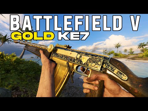 Finally Unlocking Gold on All LMG'S in Battlefield V KE7 Gameplay