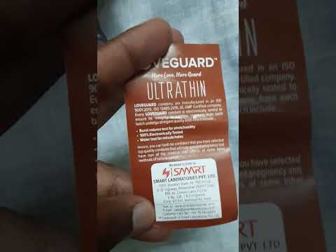 LOVEGUARD Ultrathin Chocolate Flavoured Condoms